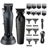 ست ماشین اصلاح و خط زن KEMEI 2296+KEMEI 2299