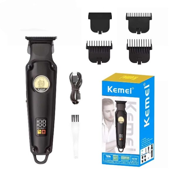 ست ماشین اصلاح و خط زن KEMEI 2372+KEMEI 2371