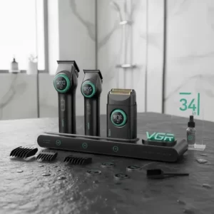 ست ماشین اصلاح وی جی آر VGR V-001Pro+977+377
