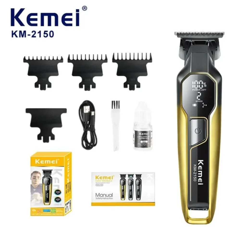 ماشین اصلاح سر و صورت کیمی مدل Kemei km-2150
